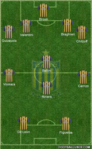 Rosario Central Formation 2011