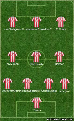 Atlético Madrid B Formation 2011