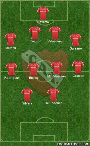 Independiente Formation 2011
