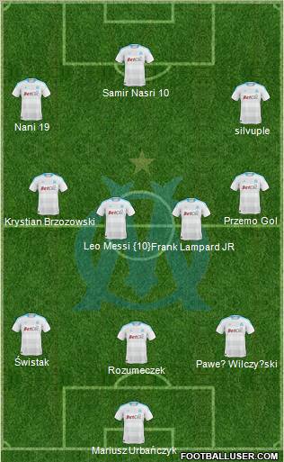 Olympique de Marseille Formation 2011