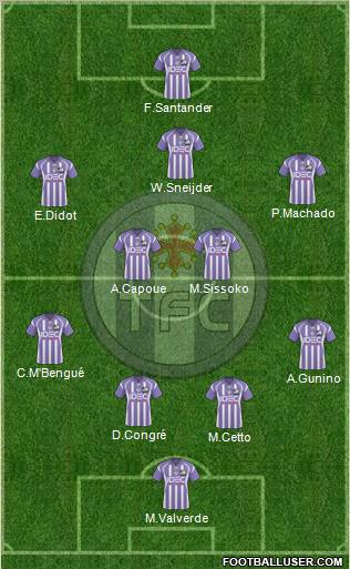 Toulouse Football Club Formation 2011