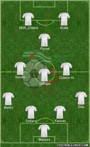 Algeria Formation 2011