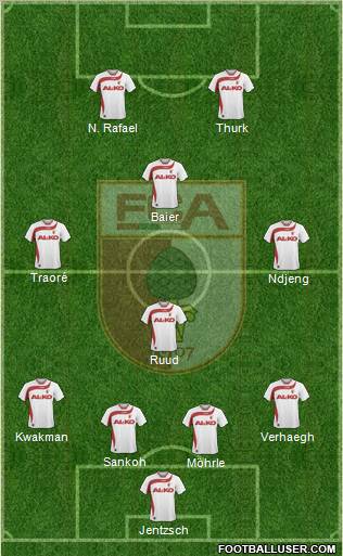 FC Augsburg Formation 2011