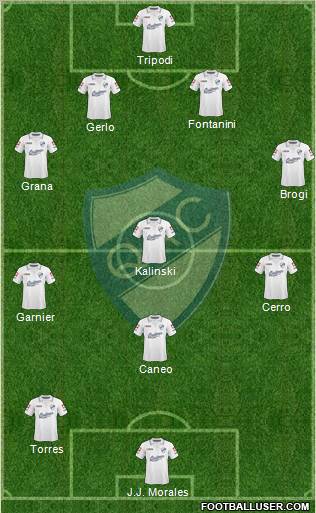 Quilmes football formation