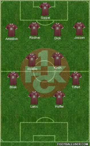 1.FC Kaiserslautern Formation 2011