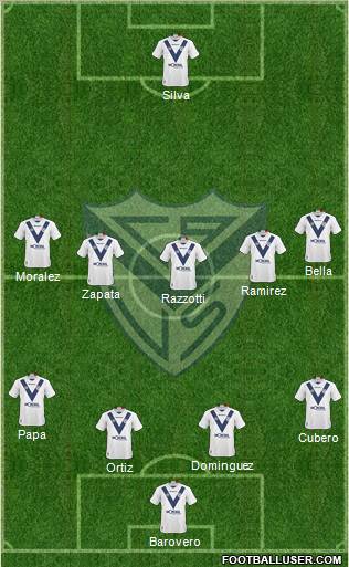 Vélez Sarsfield Formation 2011