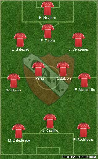 Independiente Formation 2011