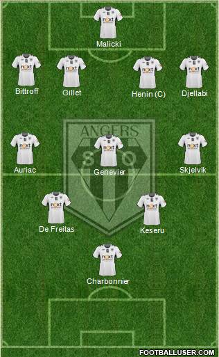 Angers SCO Formation 2011