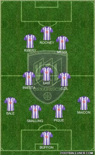 VfL Osnabrück Formation 2011