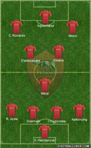 AS Roma Formation 2011
