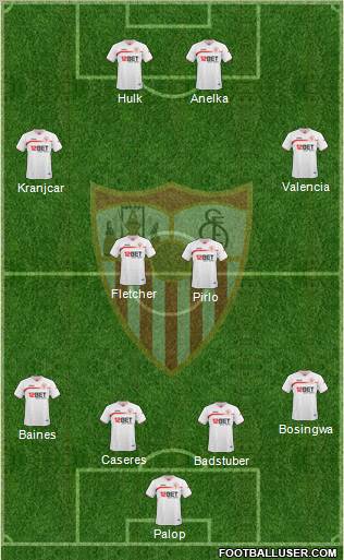Sevilla F.C., S.A.D. Formation 2011