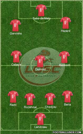 LOSC Lille Métropole Formation 2011