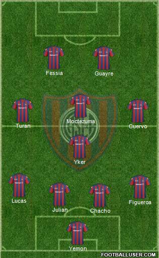 San Lorenzo de Almagro Formation 2011