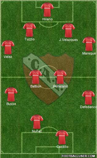 Independiente Formation 2011