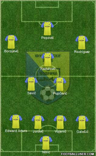 FK Modrica Maxima Formation 2011