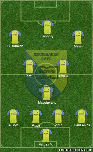 FK Modrica Maxima Formation 2011