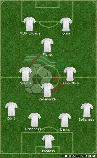 Algeria Formation 2011