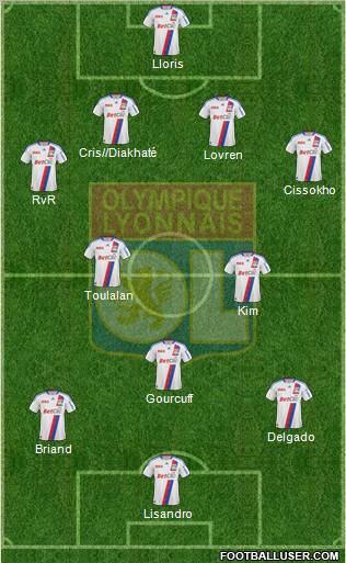 Olympique Lyonnais Formation 2011