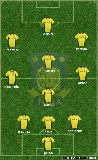 Brøndbyernes Idrætsforening Formation 2011