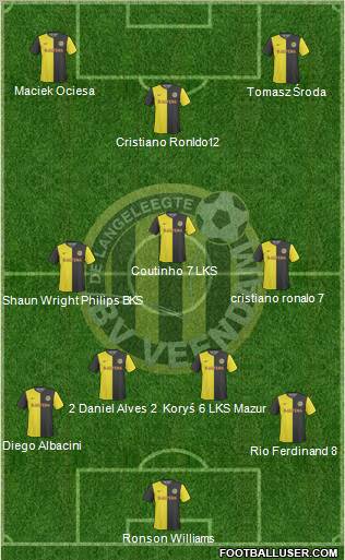 BV Veendam Formation 2011