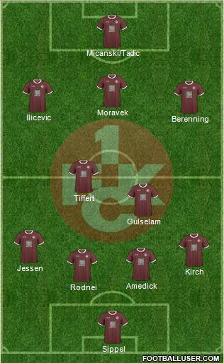 1.FC Kaiserslautern Formation 2011