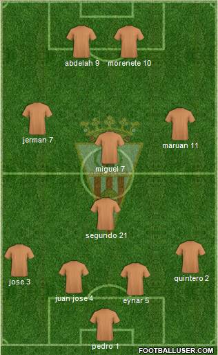 Algeciras C.F. Formation 2011