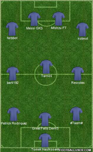 World Cup 2010 Team Formation 2011