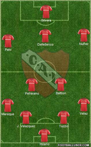 Independiente Formation 2011
