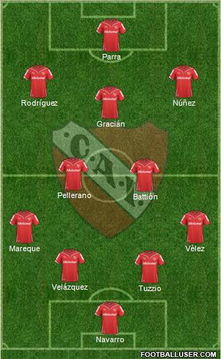 Independiente Formation 2011