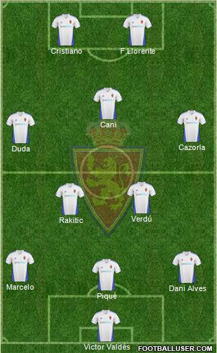 R. Zaragoza S.A.D. Formation 2011