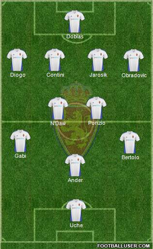 R. Zaragoza S.A.D. Formation 2011