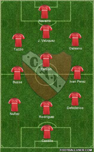 Independiente Formation 2011