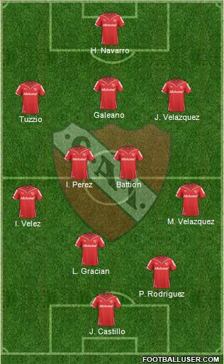 Independiente Formation 2011