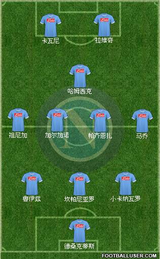 Napoli Formation 2011