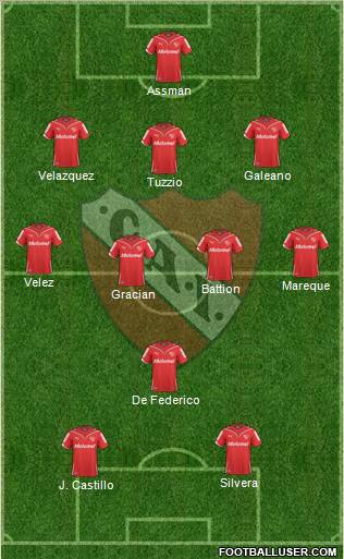 Independiente Formation 2011
