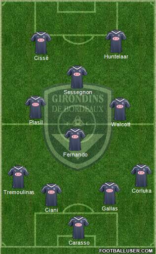 FC Girondins de Bordeaux Formation 2011