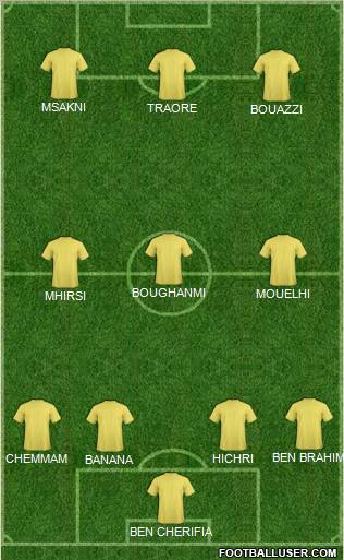 Espérance Sportive de Tunis Formation 2011
