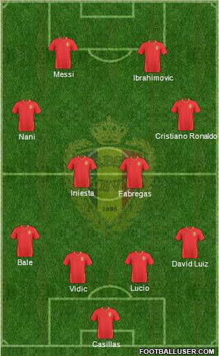 Belgium Formation 2011