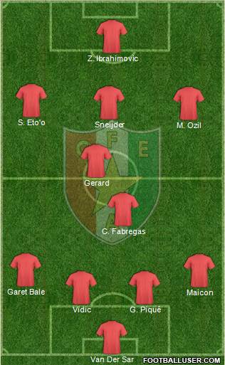 C.F. Estrela da Amadora Formation 2011