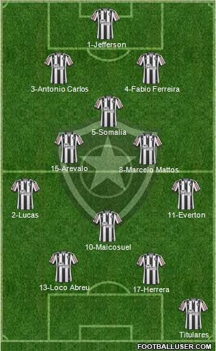 Botafogo FR Formation 2011