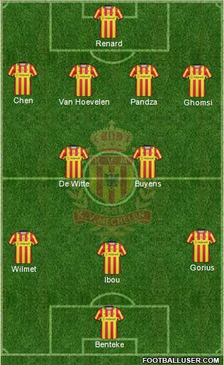 Yellow Red KV Mechelen Formation 2011