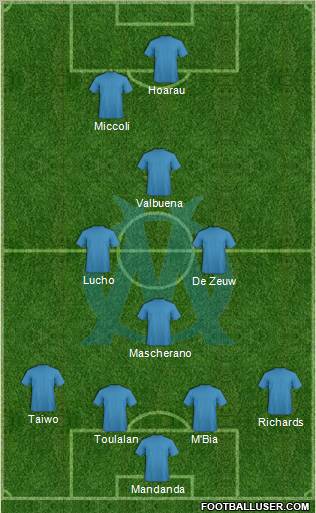 Olympique de Marseille Formation 2011