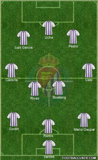 R. Valladolid C.F., S.A.D. Formation 2011