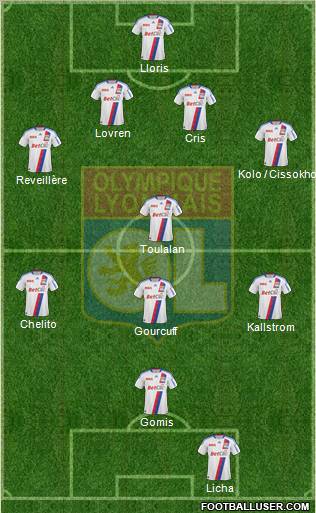 Olympique Lyonnais Formation 2011