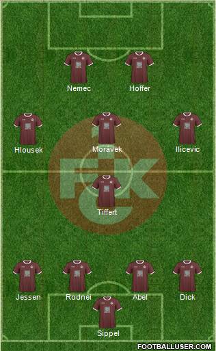 1.FC Kaiserslautern Formation 2011