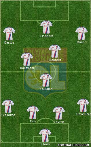 Olympique Lyonnais Formation 2011