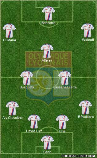 Olympique Lyonnais Formation 2011