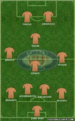 Vålerenga Fotball Formation 2011