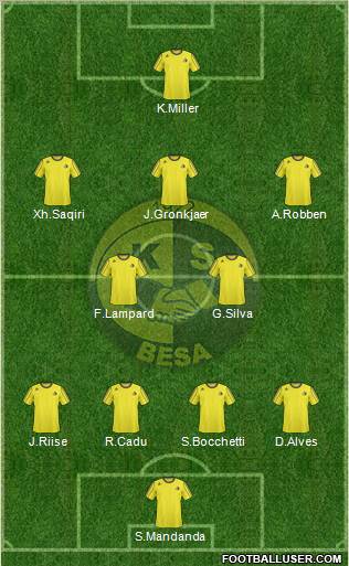KS Besa Kavajë Formation 2011