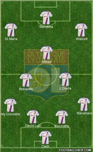 Olympique Lyonnais Formation 2011